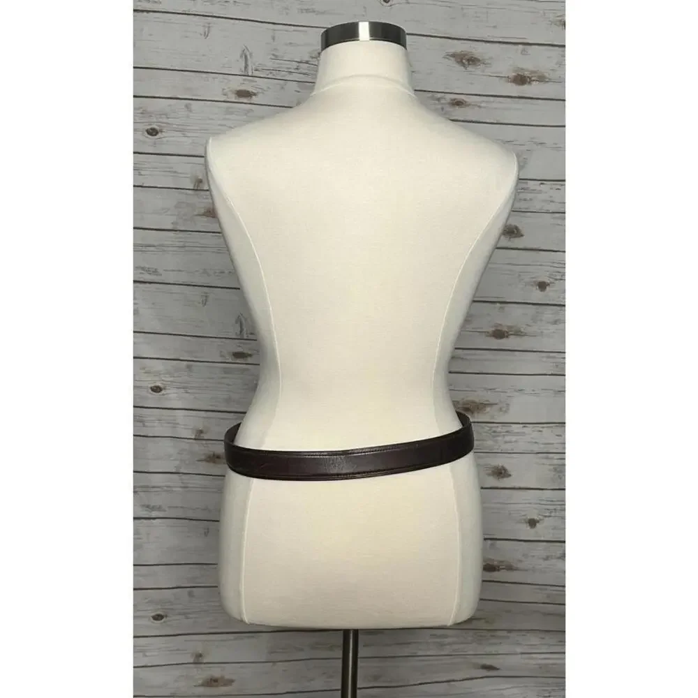 Columbia classic brown geniune leather belt Size 42